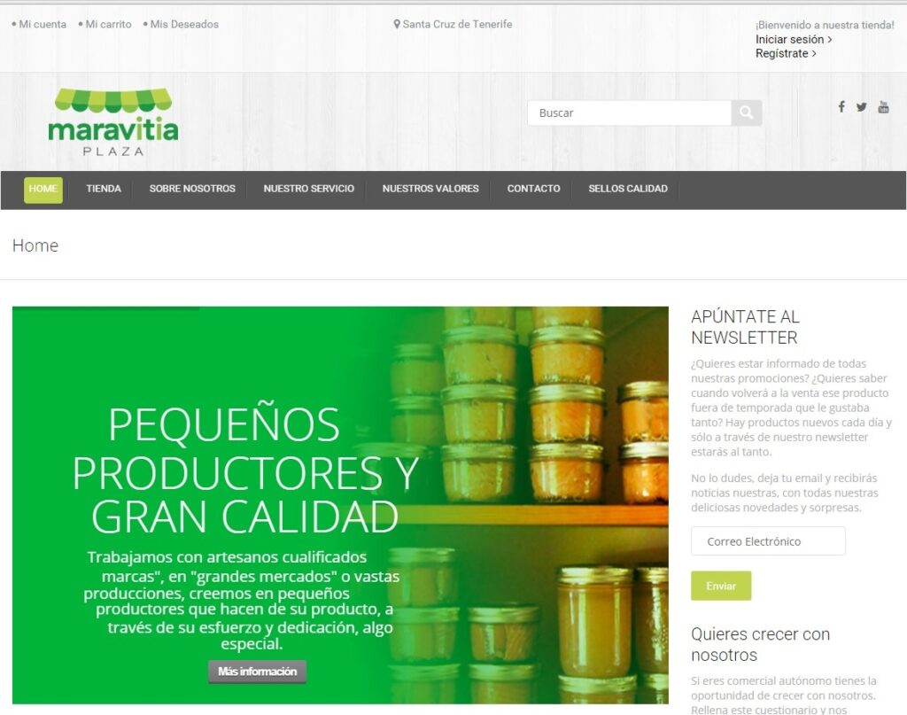 pantallazo maravitia