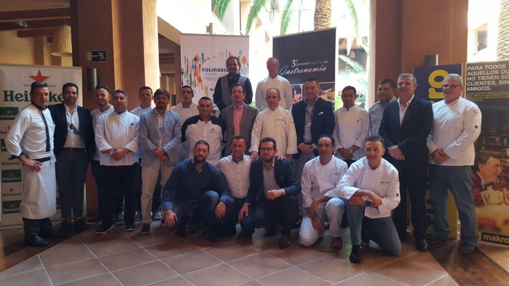 Presentacion equipo canario en el Hotel San Blas