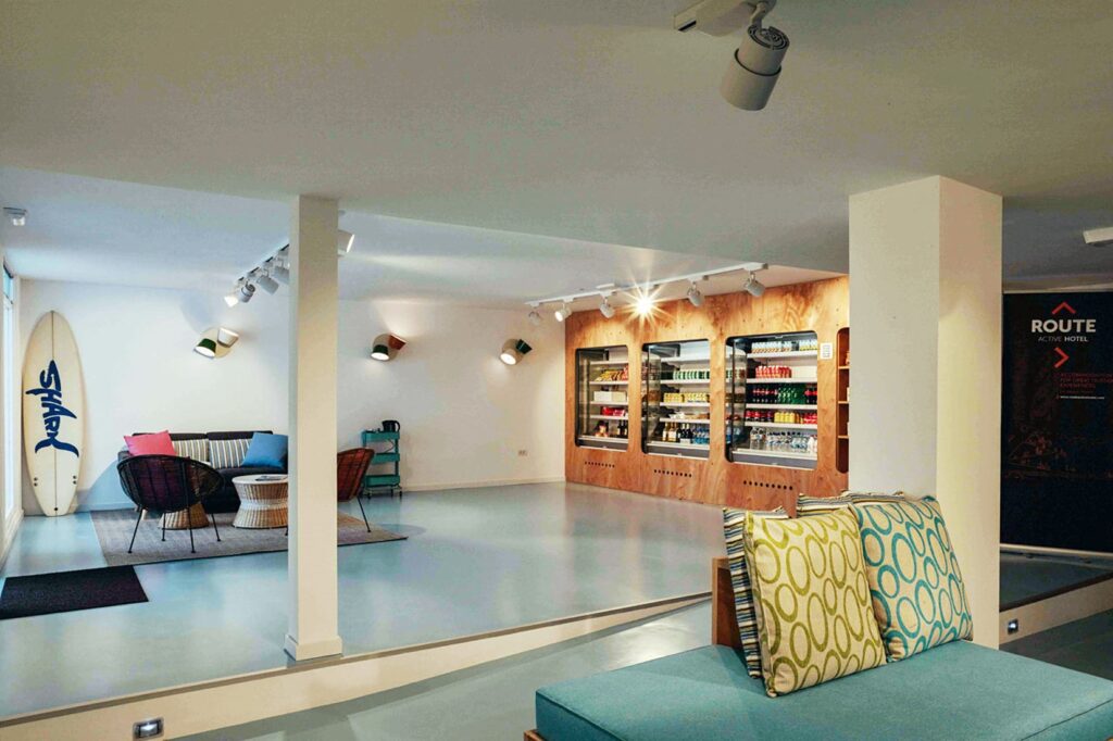 Hall actual Route Active Hotel