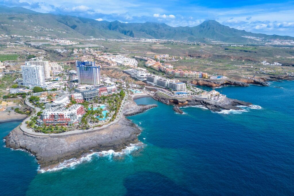 panoramica Costa Adeje playa Paraiso