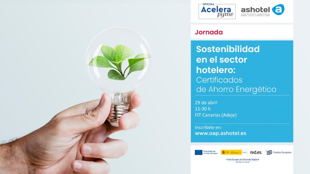 29042025 sostenibilidad hotelera los CAE ahorro energetico