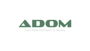 ADOM Logo Negro Verde Tagline