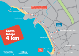 trayecto caminata solidaria